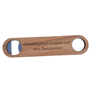 Flesopener Hout