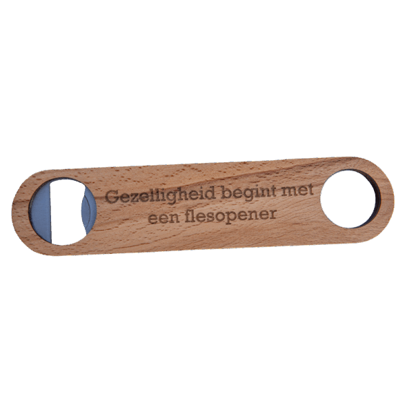 Flesopener Hout